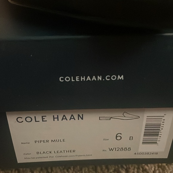 Brand new Cole Haan leather mules - Picture 2 of 4